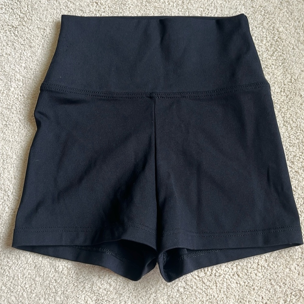 Capezio Black Dance Shorts size Medium